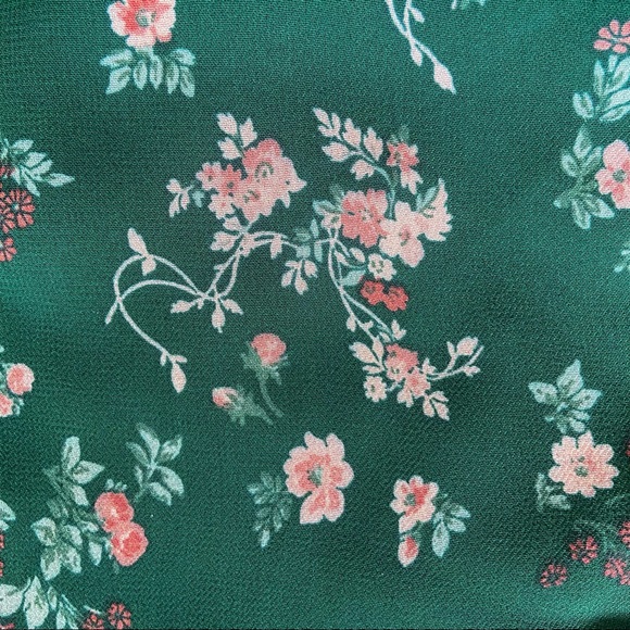 🌿|NWT| Reformation Juni Floral Long Sleeve Dress - Picture 14 of 16